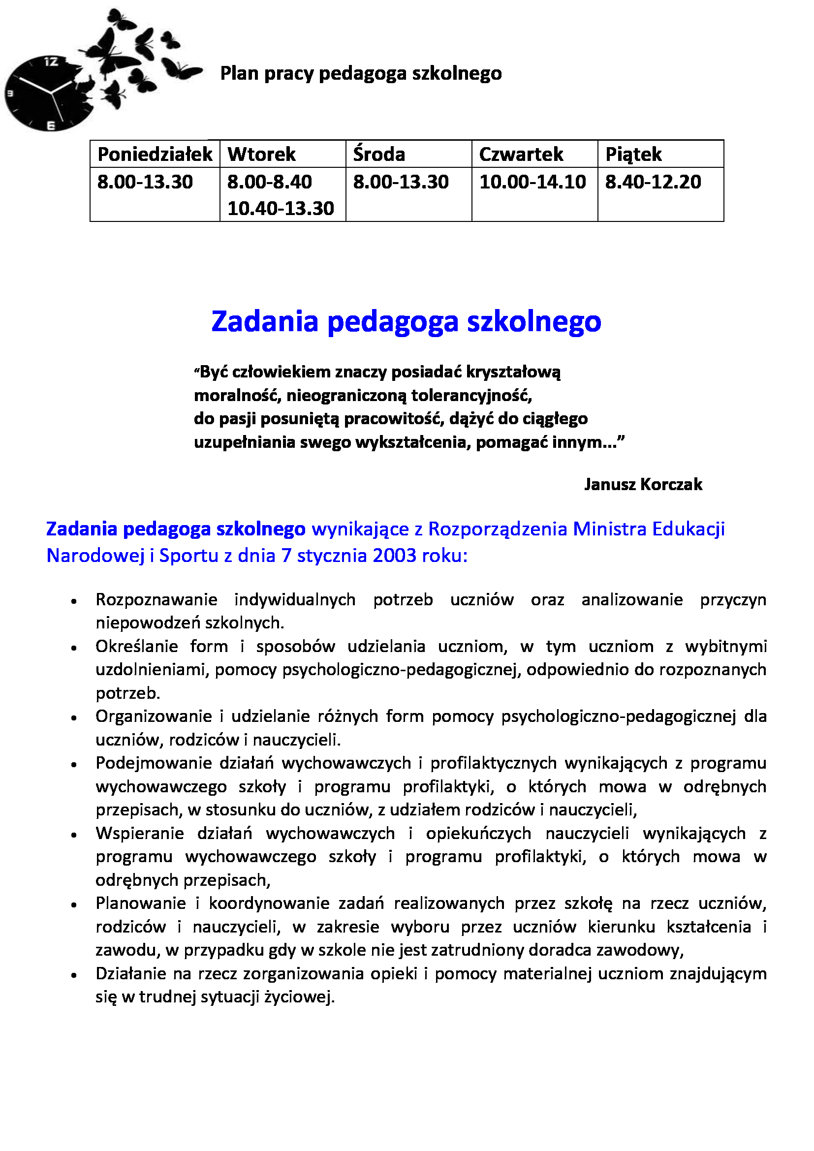 Sprawozdanie Z Pracy Pedagoga Szkolnego Pdf Pedagog – Zespół Szkół Mechaniczno-Elektrycznych w Inowrocławiu